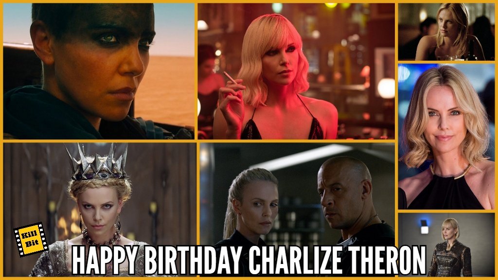 killbit791's tweet image. #killbit #HappyBirthday #cinema #film #curiosità #actress #dvd #films #goodmovie #hollywood #movie #movies #moviestar #photooftheday #star #theatre #video #videos #charlizetheron #oscar #madmax #madmaxfuryroad #atomicblonde #7agosto #7august