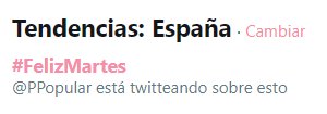 _siyofuera's tweet photo. Si yo fuera el @PPopular en vez de tuitear sobre #FelizMartes tuitearía sobre #FelizMaster https://t.co/p5DzaEf49I