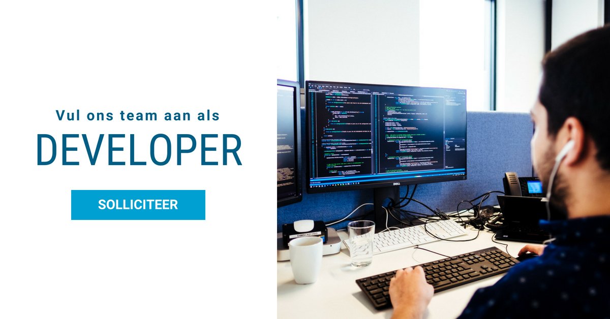 #PHP of #JavaScript #Developer en op zoek naar innovatieve én uitdagende projecten?

Check onze vacatures 😉 ▸ bit.ly/2Me7DmR 
#bejobs #vacatures