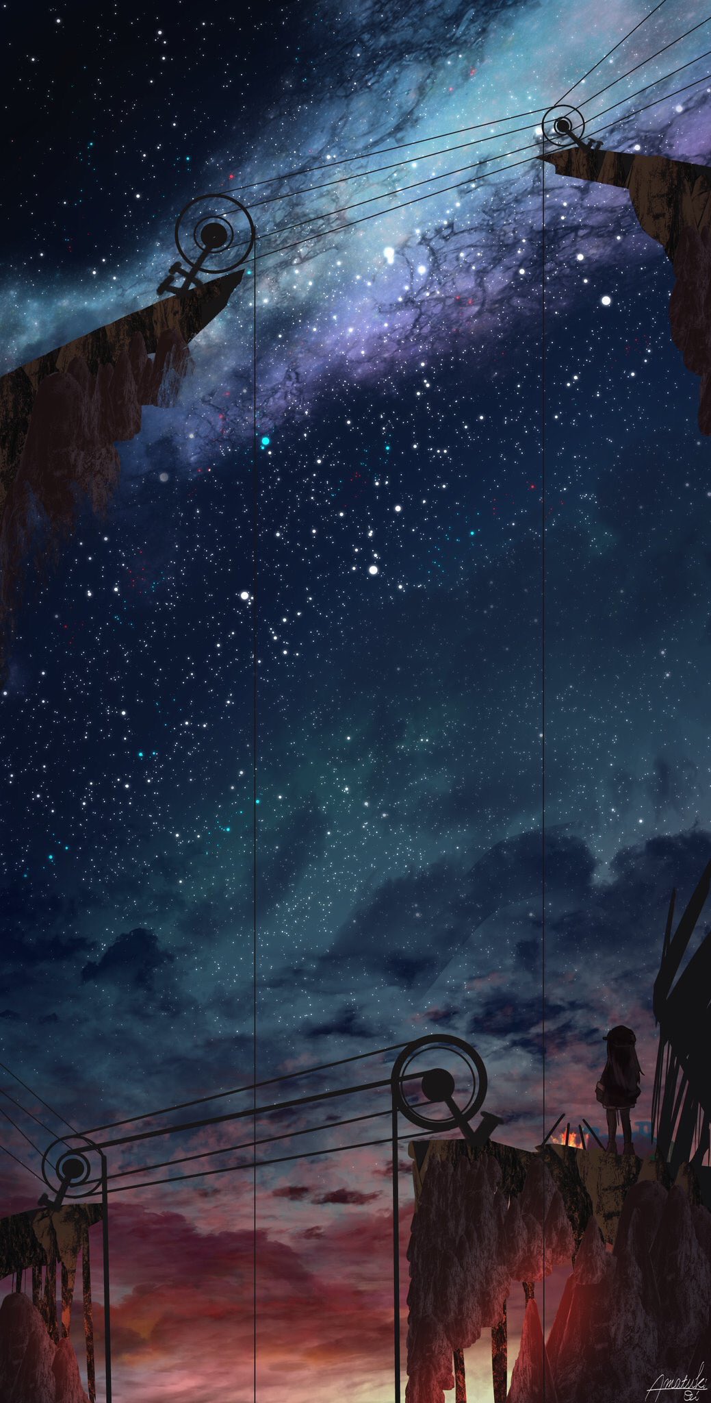 雨月レイ コミティア139参加 星の採掘場 イラスト完成 T Co Oneeyvqm2z Twitter