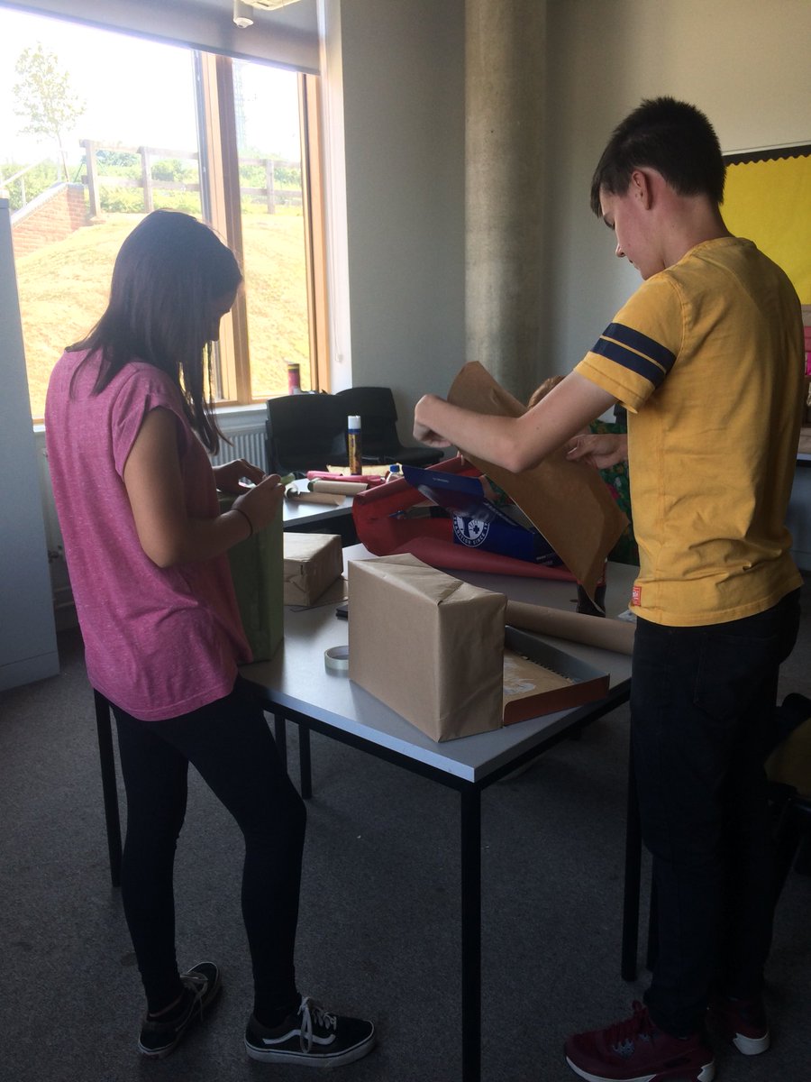 off_breadcrumbs's tweet image. Another long day wrapping our care packages ahead of us - let’s hope we don’t run out of wrapping paper!