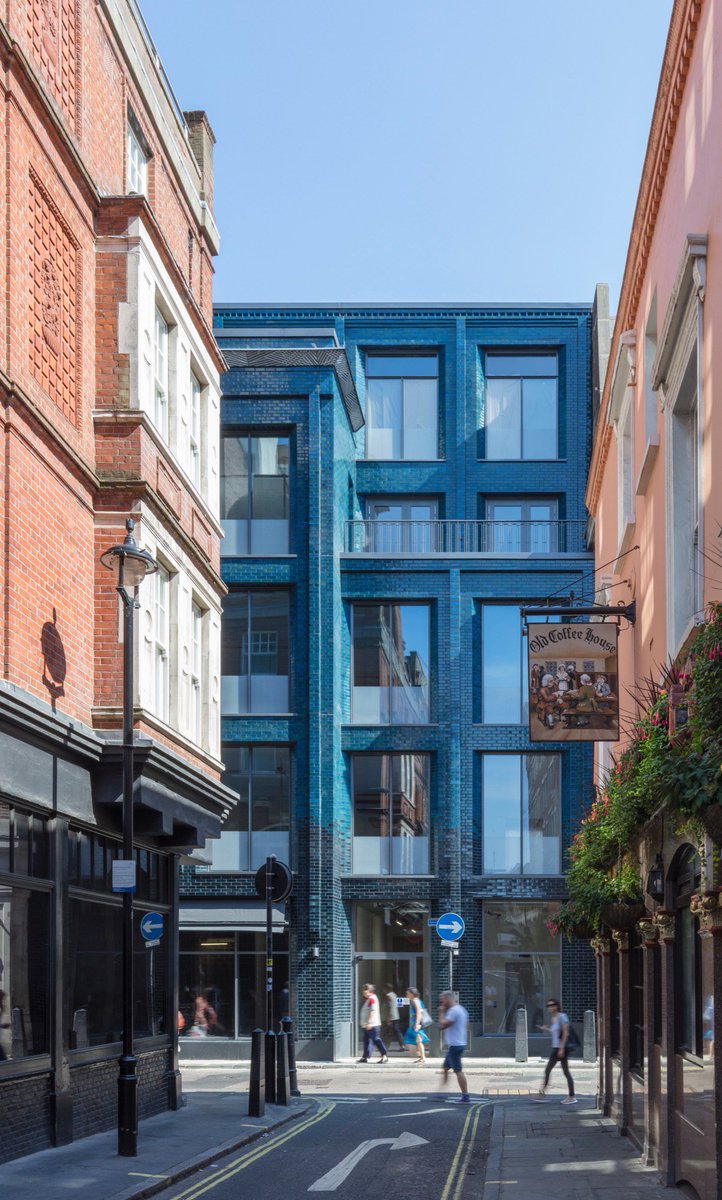 StiffTrevillion's tweet photo. Very happy to see our #40BeakStreet project shortlisted in two categories @BricksUK Awards 2018. @ibstockbrick @Veretec_Studio #LandCap #NRTaylor https://t.co/UbkxxvCWkP https://t.co/cWi450OVRz