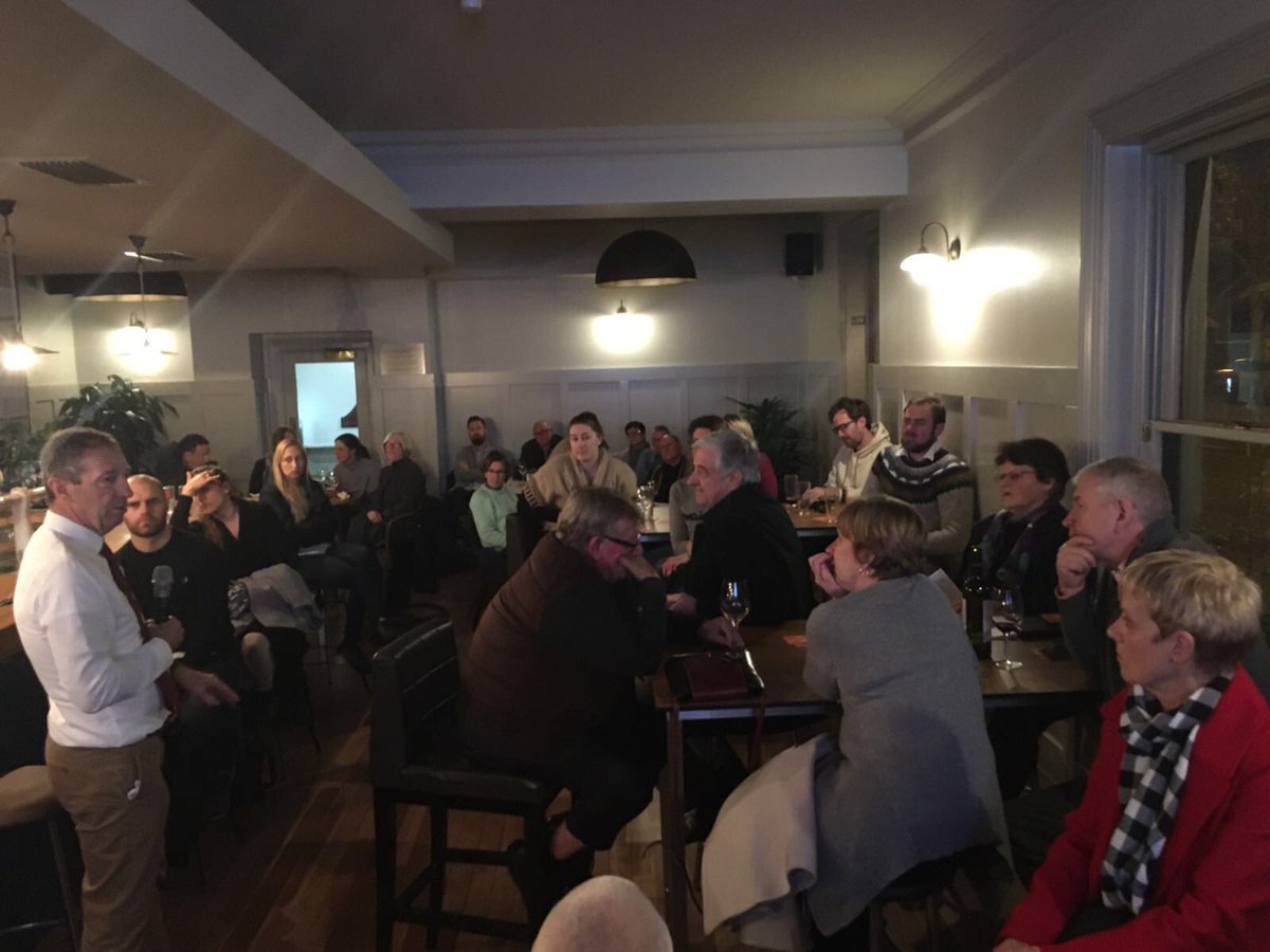 RTBEvent's tweet image. Lots of questions &amp;amp; heated discussion regarding the Murry Darling Basin Plan with @UniversitySA’s Lin Crase #RTBADL