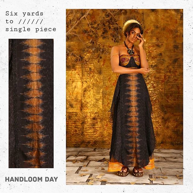 Handloom day 2018
Six yards to single piece
Ikat from orissa
Inspired from Indian tradition 
#jkatelier #jkatelierindia #fashiondeaigner #custommade #customdesign #handloomday #handloomsarees #support #weavers #indiantextiles #art #artisans #spreadpeace #love #supportskills ❤