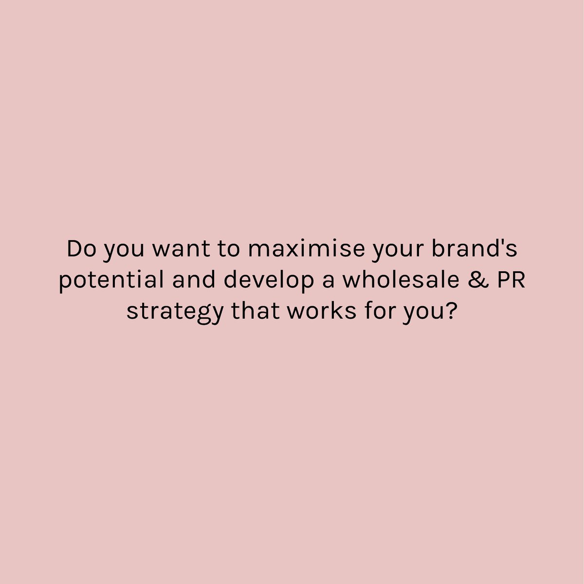 Our interactive workshop with @CarouselandCo will teach you everything you need to know about successfully increasing your wholesale and gaining exposure for your brand.
