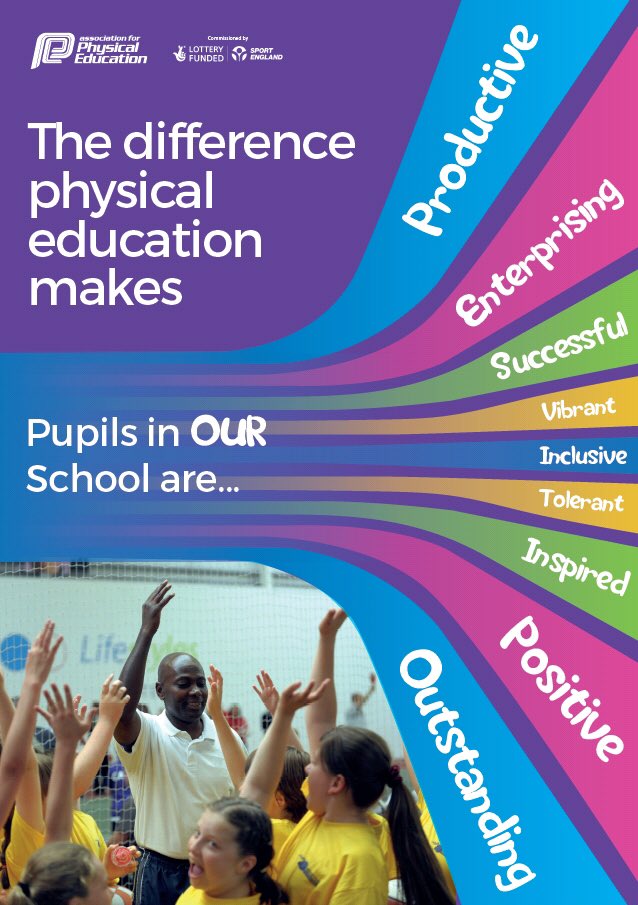 The difference Physical Education makes to pupils in YOUR school…

Download the free poster 👇🏼
 afpe.org.uk/physical-educa…