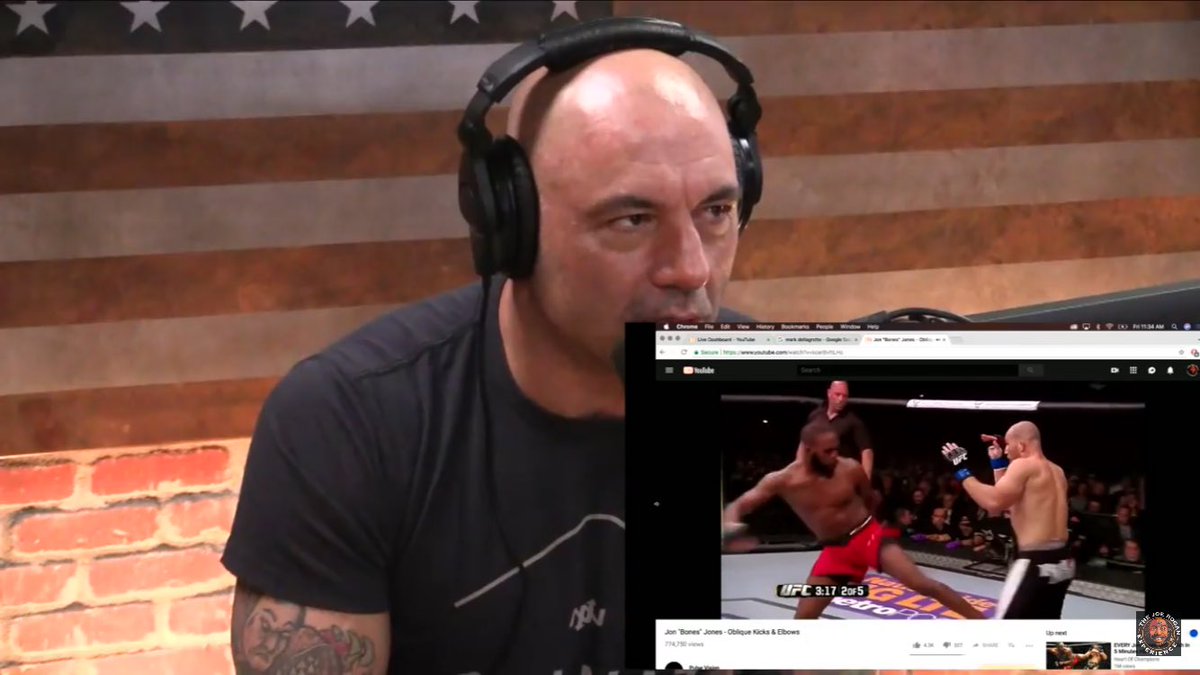 ChungFKennedy's tweet photo. Just listening to the most recent episode of @JREpodcast at work and saw my @JonnyBones video pulled up by @JamieVernon @joerogan
#imadeitma
#PulseVision https://t.co/YcHRlGlp3r