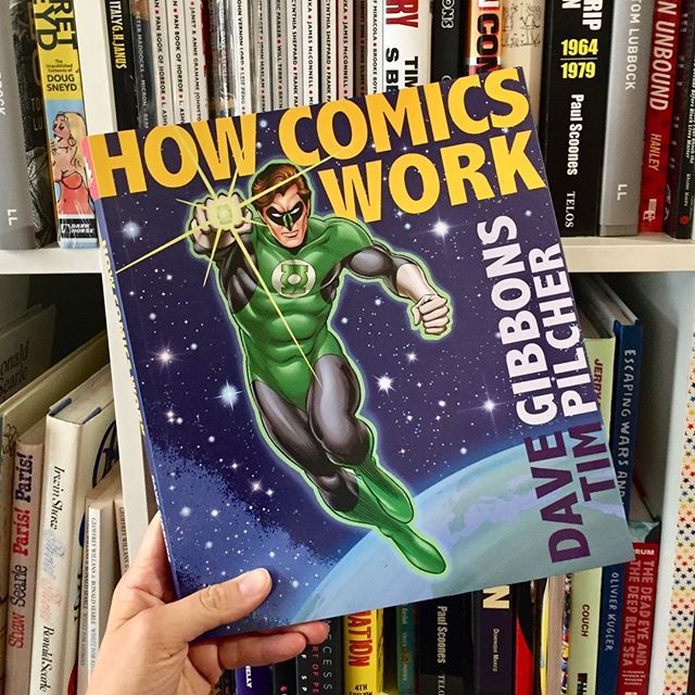 Cartoonmuseumuk's tweet photo. #makecomicsnotwar, literally! Dave Gibbons’s ‘How Comics Work’ is a fundamental book for who wants to make comics. Inside, you’ll find rare and unpublished material from Dave’s personal archive, that provides a unique, behind-the-scenes perspective on th… https://t.co/OfIfA9pV1t https://t.co/d2jOCa0CHD