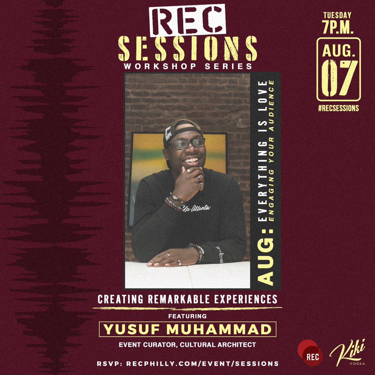 YusufYuie's tweet photo. Excited for today. #RecSessions https://t.co/AIol3vhws1