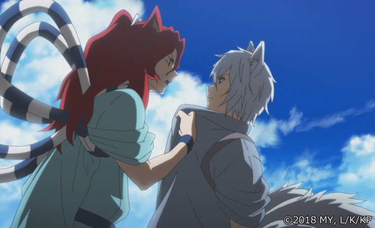 ট ইট র Bsフジ アニメギルド 公式 本日よる24時30分からは かくりよの宿飯 第十九話月の夜の銀の獣 何も知らない葵は ノブナガに呼ばれるまま松林の奥へと進み 朽ちた社の前に倒れる 大きな銀色の獣を見つけるのであった アニメギルド かくりよの宿