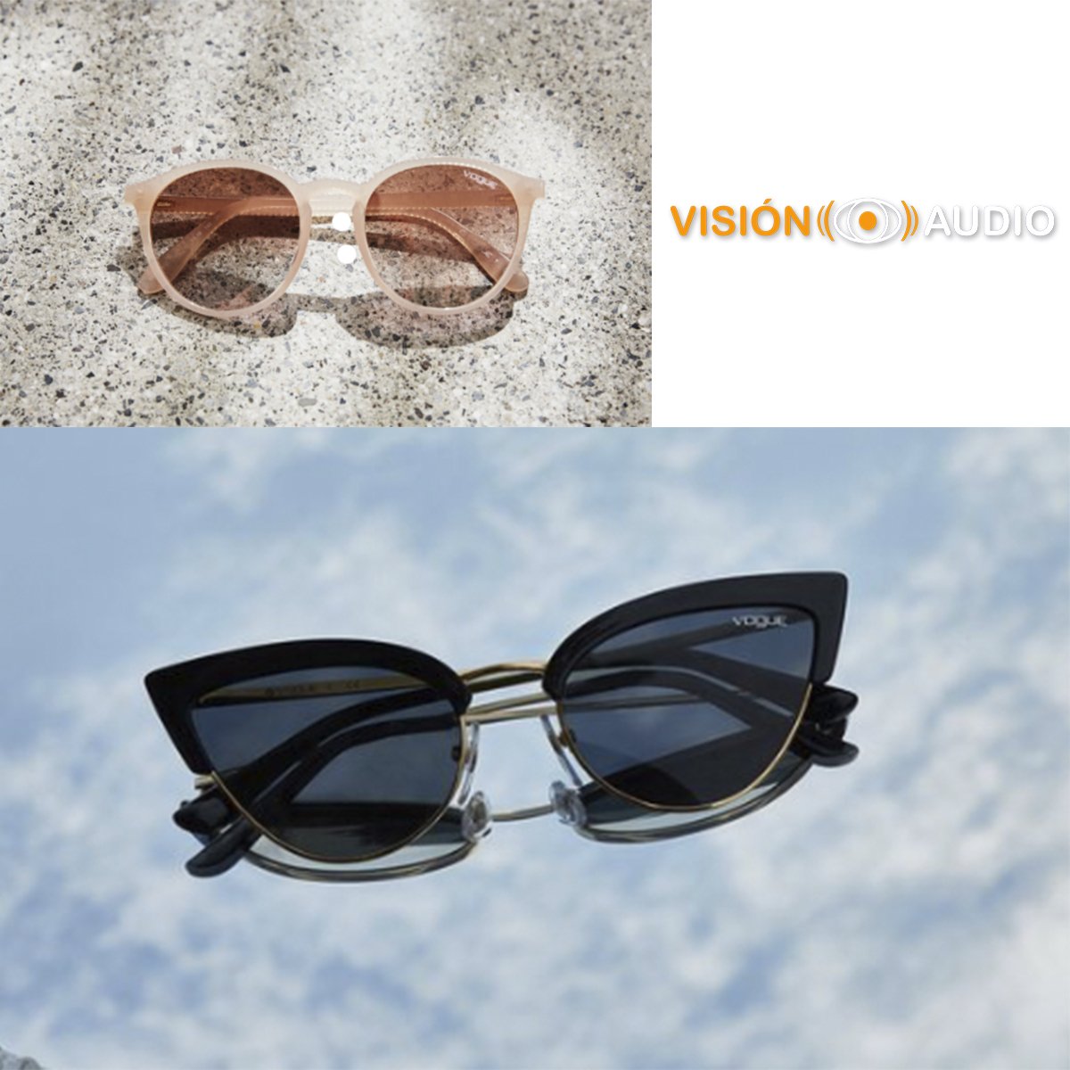 VisionAudio_'s tweet image. Enamorados estamos de la línea Vogue. Sencillez, elegancia y modernidad. Todo ello en #VisionAudio. ¡Protege tu vista! #SomosTuÓptica #consejos #salud