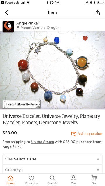 Geek2Glam's tweet image. Universe Bracelet, Universe Jewelry, Planetary Bracelet, Planets, Gemstone Jewelry, Gemstone Bracelet, Celestial Bracelet, Celestial Jewelry by AngiePinkal on Etsy img.etsystatic.com/il/93270a/1587…

@WitchesOfEtsy @Etsy #woeteam #etsy #witchesofetsy #jewelry #mondayshare #fashion #handmade