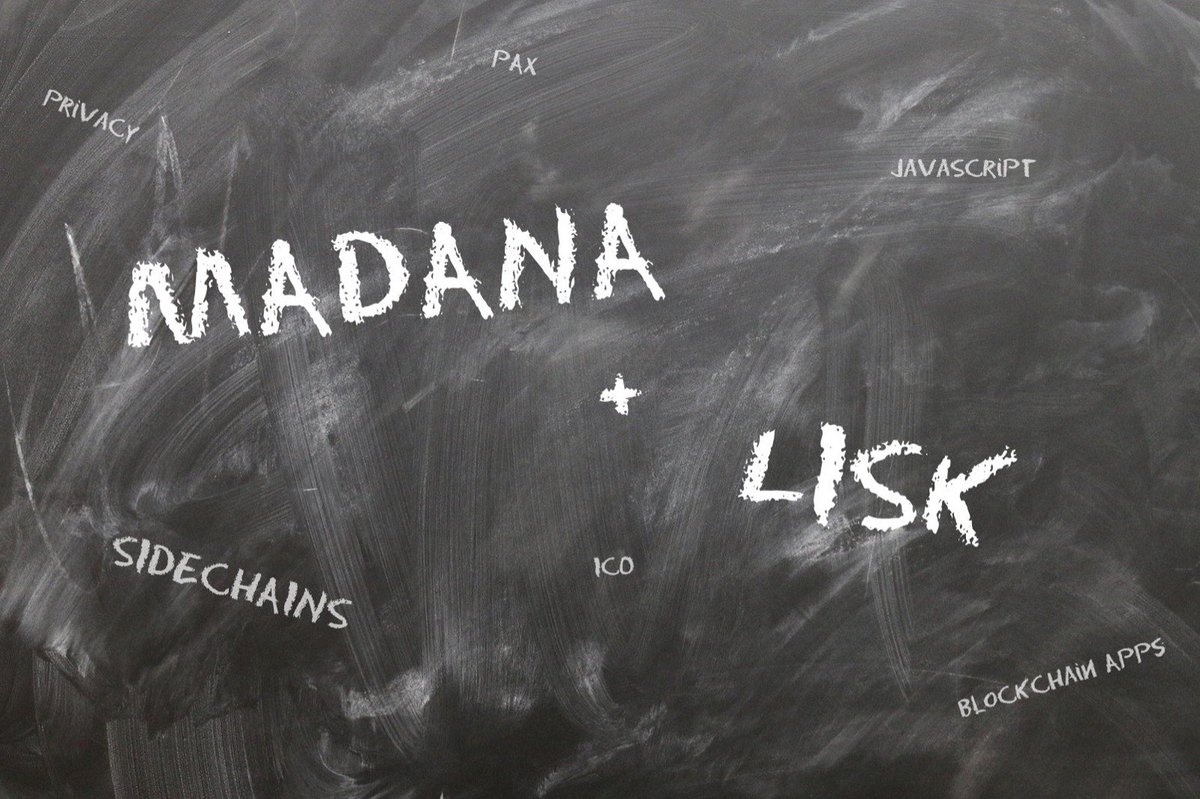 coin_scenario's tweet photo. Madana is Lisk's sidechain that imparts solution for scalability issues along with renumerating the user (supplier) of the data. 
https://t.co/F7dw7pc5iS https://t.co/j8am7QD3aM