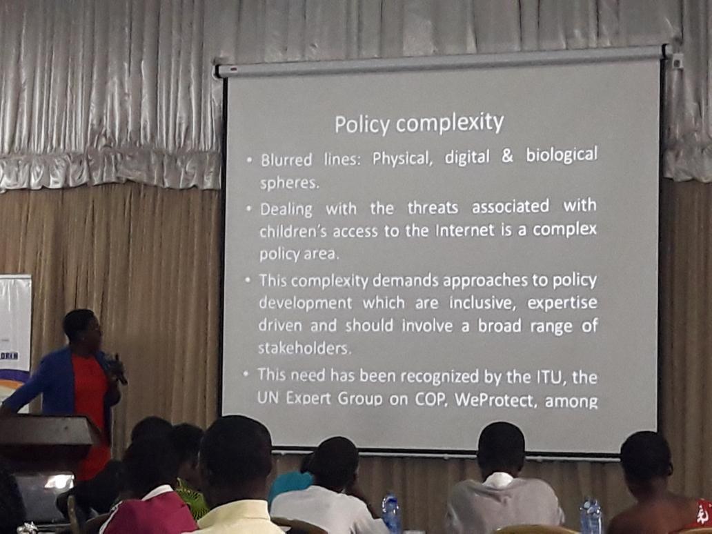 Complexities with providing a policy framework for children's online safety. @cmghana @UNICEFGhana @MoGCSP_Ghana #PolicyReview