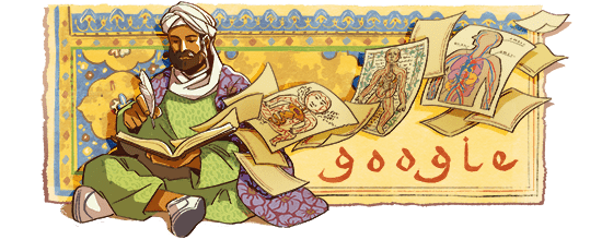 GoogleUK's tweet photo. Today's #GoogleDoodle honours Ibn Sina, who is also referred to as the father of early modern medicine due to his pioneering work during the Islamic Golden Age. 🇮🇷✨✍🏼 → https://t.co/JEJXUJu1mI https://t.co/AxTR5qelKa