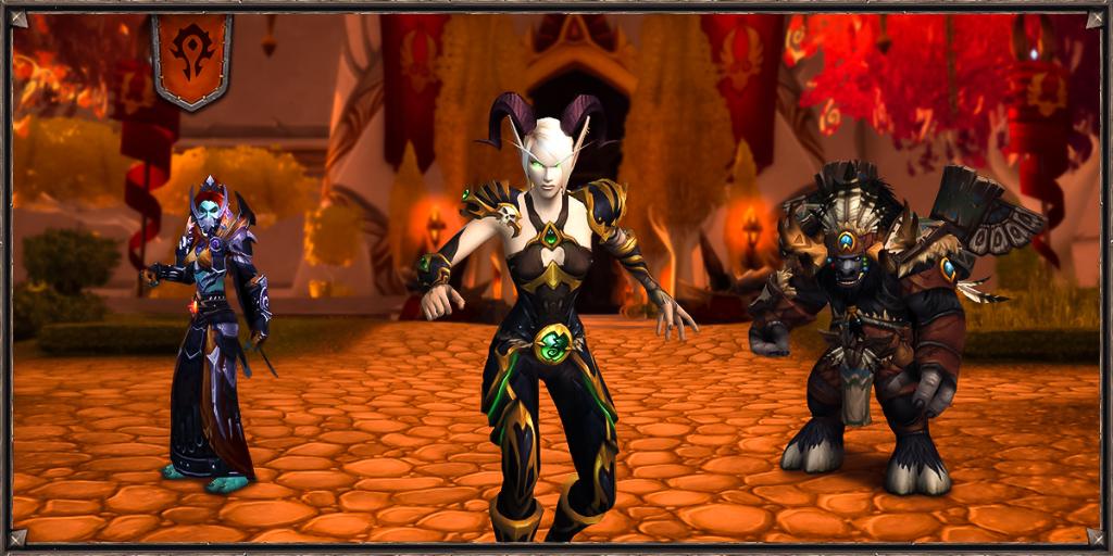 Declare your allegiance and create your party portrait!
Will you stand with <a href="/TradeChat/">Danielle 👽</a>, <a href="/Slootbag/">Ted</a> and <a href="/BellularGaming/">Michael</a> #ForTheHorde?

calltoarms.worldofwarcraft.com

#CallToArms #BattleForAzeroth