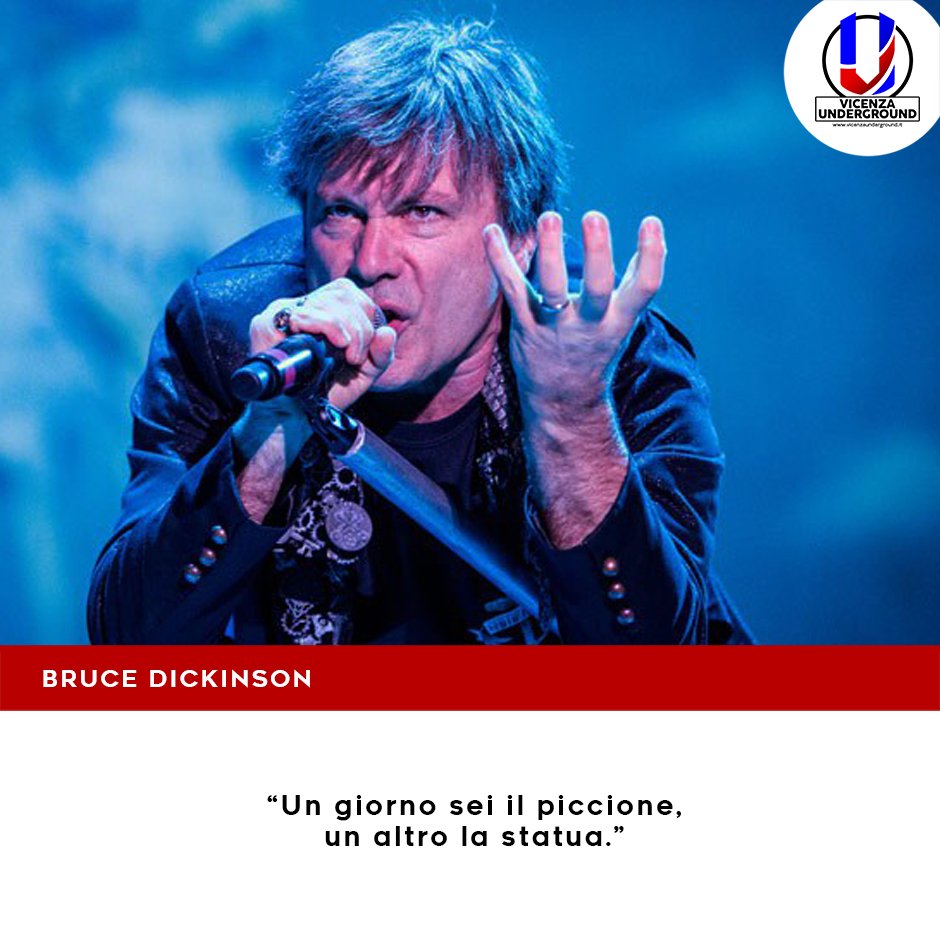 ViUnd's tweet photo. 🎊 #VicenzaUnderground #AccaddeOggi
Auguri al mitico #BruceDickinson, cantante degli #IronMaiden, che oggi compie 60 anni! https://t.co/koTzgZOAWQ