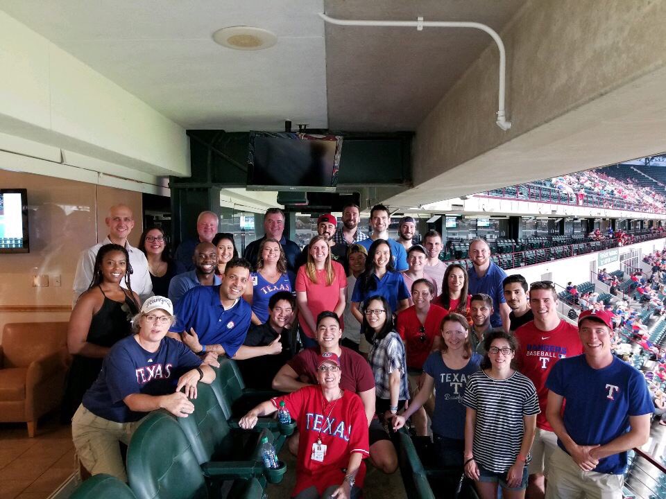 Huge thanks to <a href="/omarselod/">omarselod</a> for an awesome evening at the Rangers game!  #PMR #TexasRangers