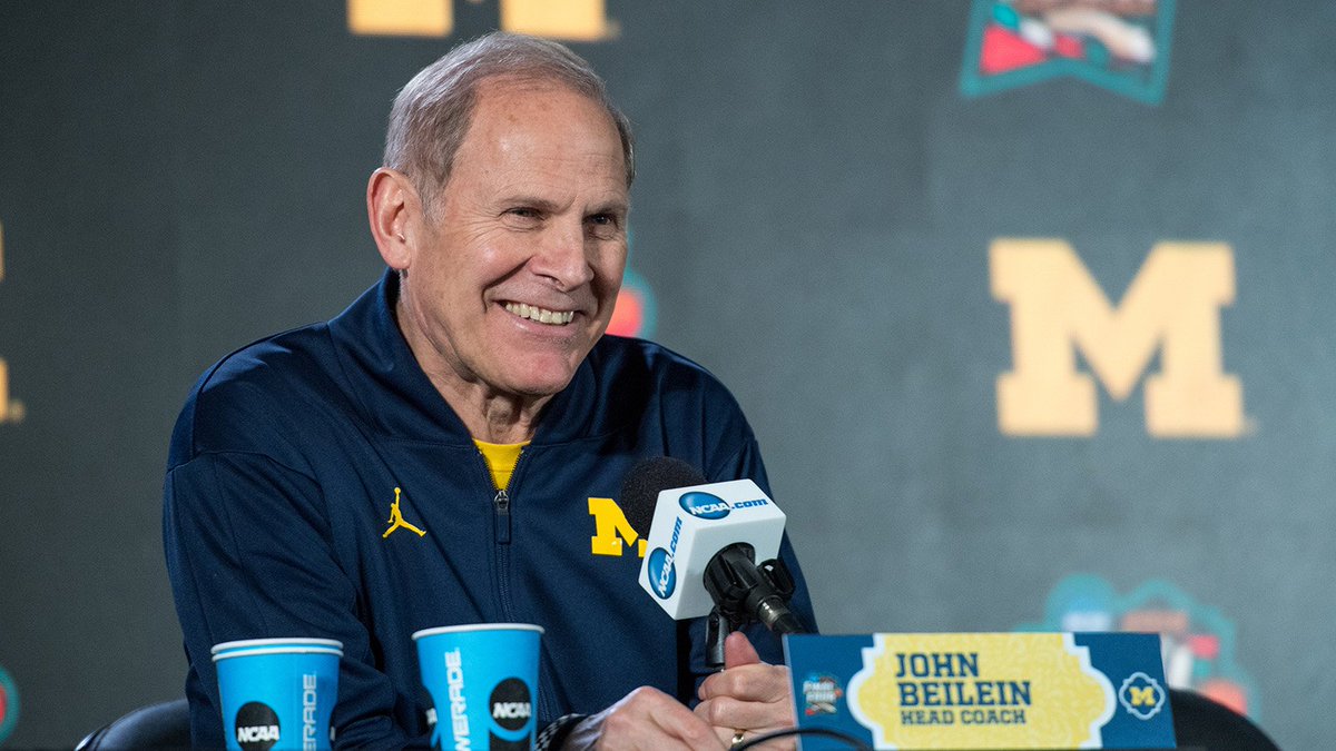 umichbball's tweet photo. IMPORTANT ใฝ๏ธ๐ NEWS
@JohnBeilein underwent a successful & scheduled heart procedure at @umichmedicine Frankel Cardiovascular Center
Coach B is resting & is expected to make a full recovery!
Full details โก๏ธ https://t.co/3rogQ85Pgh
#GoBlue ใฝ๏ธ๐
#GetWellSoonCoachB https://t.co/KNnd4qvGf3