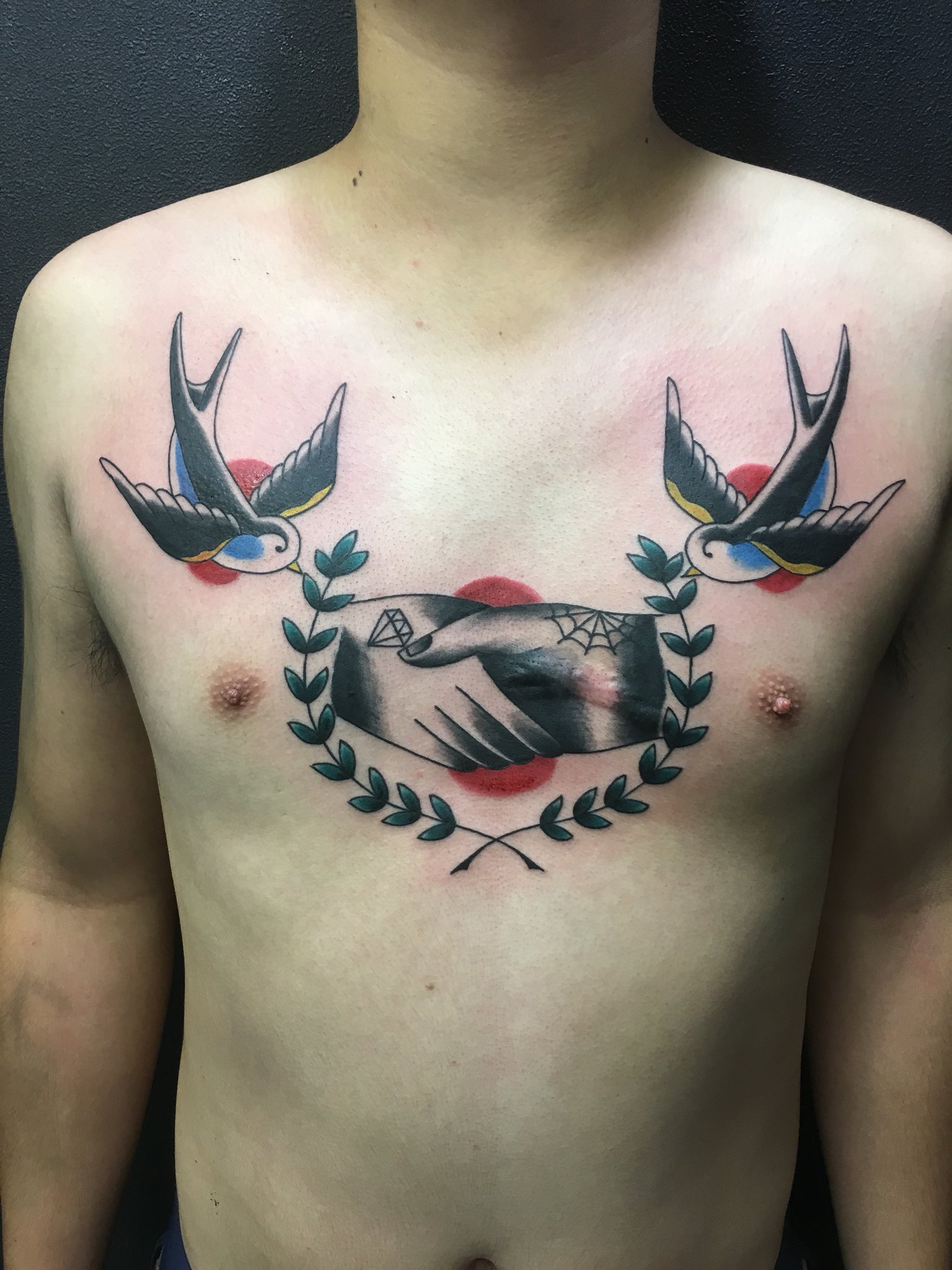 Twitter पर Nice Tattoo Studio シェイクハンド スワロー つばめ Tattoo 栃木刺青 足利タトゥー 長時間の施術お疲れ様でした Twitter पर Nice Tattoo Studio シェイクハンド スワロー つばめ Tattoo 栃木刺青 足利タトゥー 長時間の施術お疲れ様でした