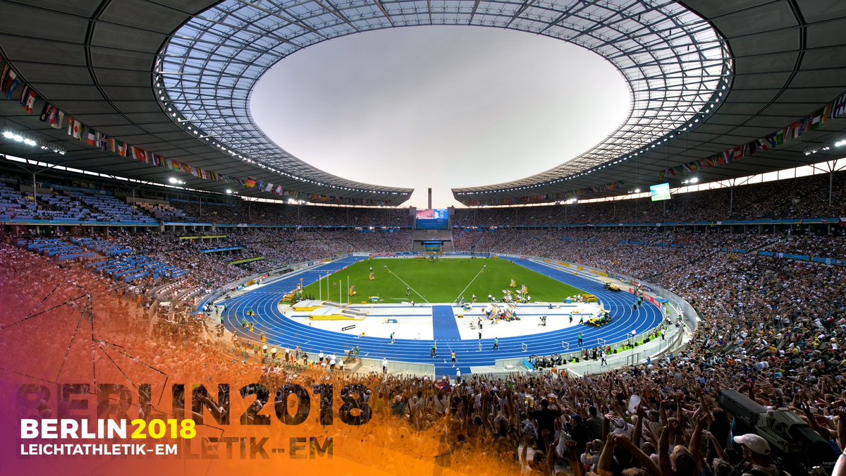 SPARInt's tweet photo. #themoment is today for the top athletes from Europe now at the start of the spectactular @Berlin_2018 Athletics Championships! One part of this incredible #Euro_Champs in 2 cities over 11 days of world-class action in 7 sport events @SPARInt - proud partner! https://t.co/rB4yPOjX9M