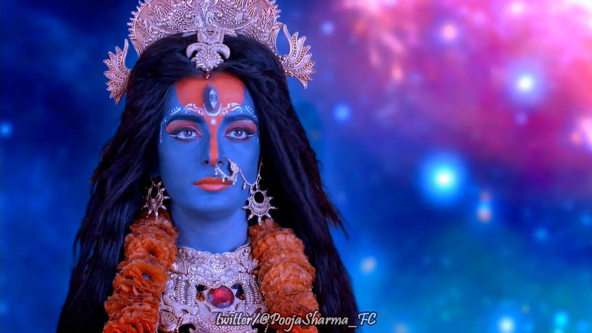 PoojaSharma_FC's tweet image. #Ep95 #Cap4 #Mahakaali ~ Adi Shakti in form of Mahakaali comes in front of Brahma,Vishnu and Shiv. While Brahma and Vishnu gets afraid after seeing her,Shiv feels only love towards her.
#PoojaSharma #SourabhRaajJain