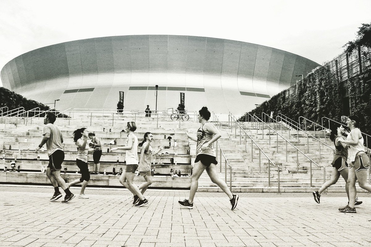 Tomorrow. 

#justshowup // 5:15 &amp; 6am // Champions Square.