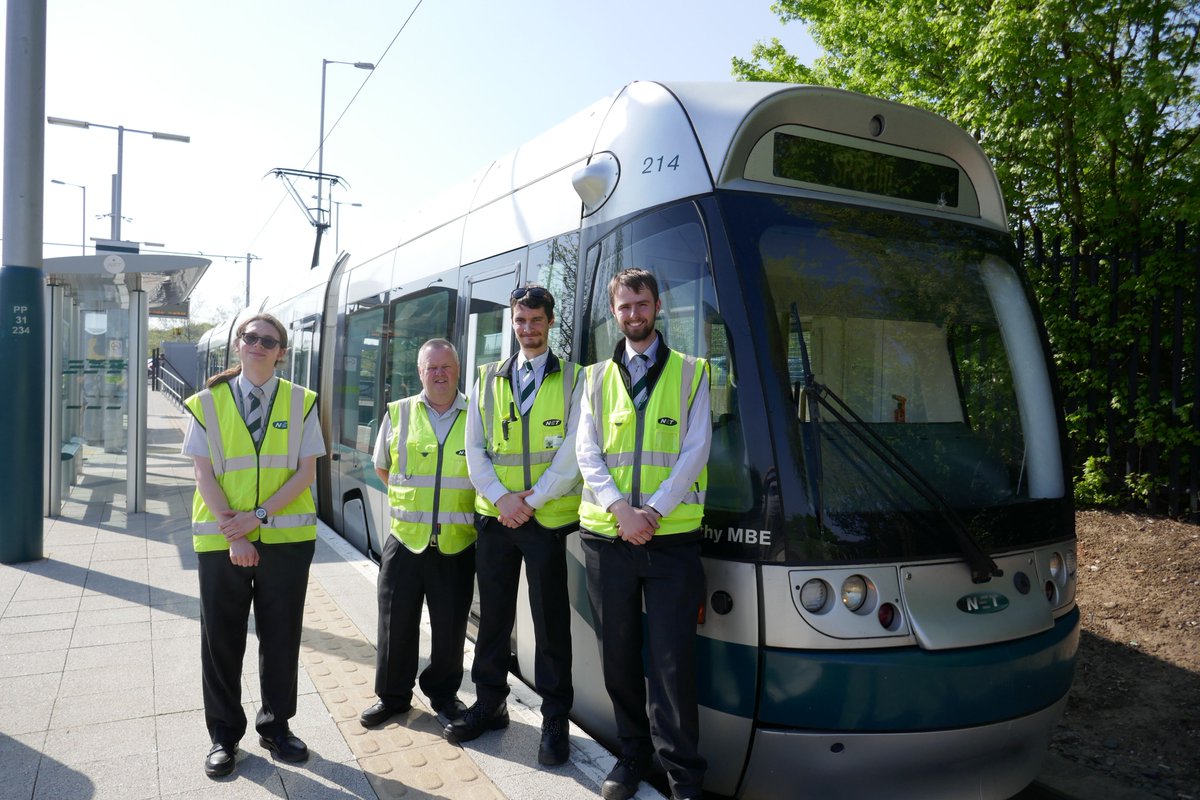 NationalTramway's tweet photo. #CrichTramwayVillage is extremely grateful to be benefiting from the fantastic fund-raising efforts of our volunteers, who also work for #NottinghamExpressTransit. Well done to you all! See our blog: https://t.co/UCR73ZR9oU https://t.co/RsX9krIWrL
