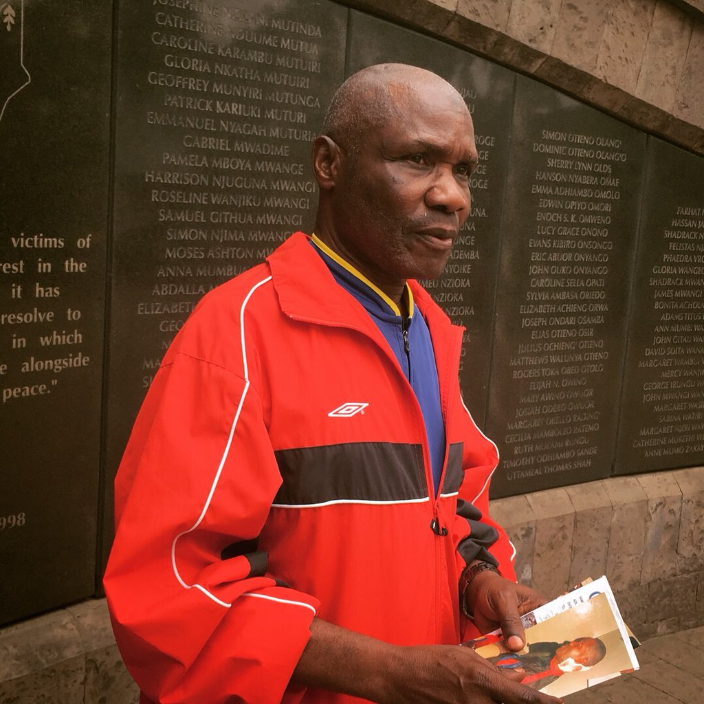 Ali Mwadama was on his way to the bank at 10:35 on August 7th 1998, when a bomb blast changed his life. Today marks 20 years since 200+ were killed and thousands injured in the US Embassy Bombings - al Qaeda’s first major attack. <a href="/ReutersAfrica/">Reuters Africa</a> Read story af.reuters.com/article/commod…