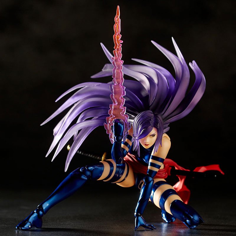 BigBadToyStore's tweet photo. #Marvel Amazing Yamaguchi #Revoltech No.010 Psylocke https://t.co/nCiRRKUPv4 https://t.co/zKhb6j1oMs