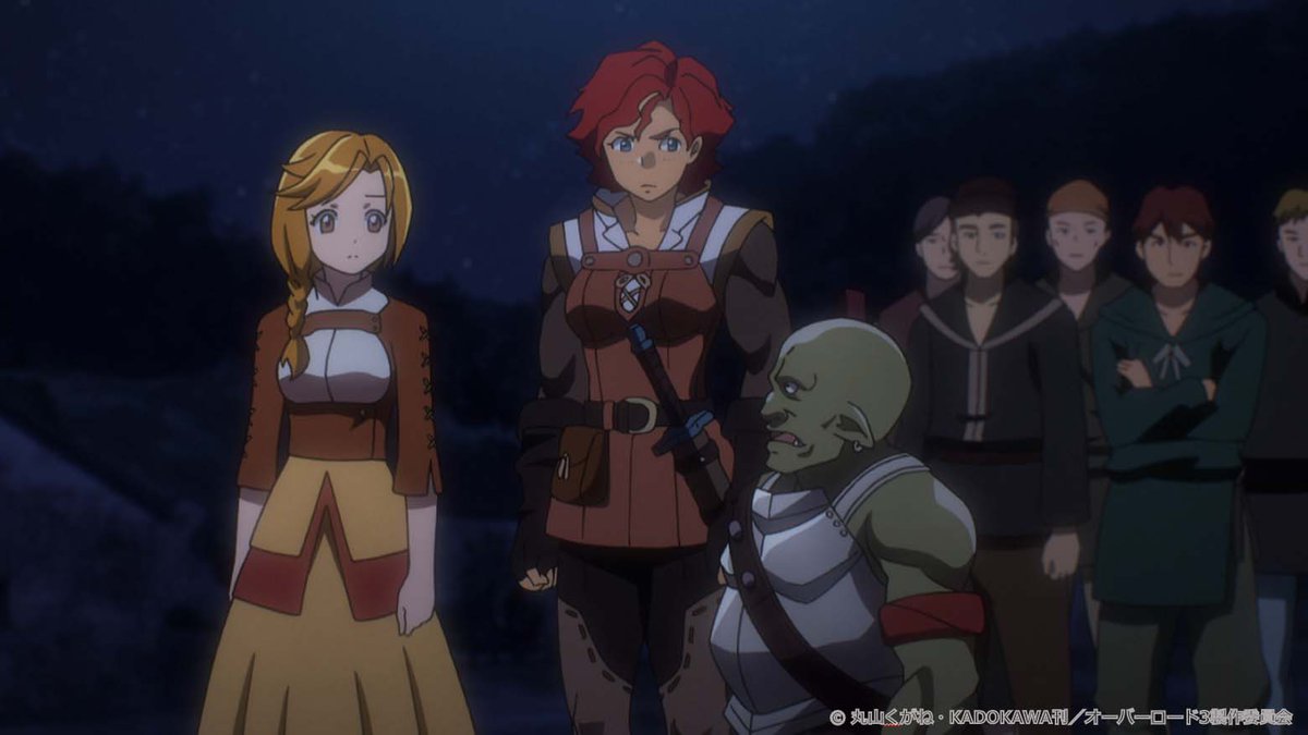 オーバーロード Tvアニメ公式 第5話 At X放送 もうすぐ第5話 二人の指導者 がat Xにて初公開 カルネ村に何が起きる あらすじと先行カットはコチラ T Co Eafnc8ifer Overlord Anime