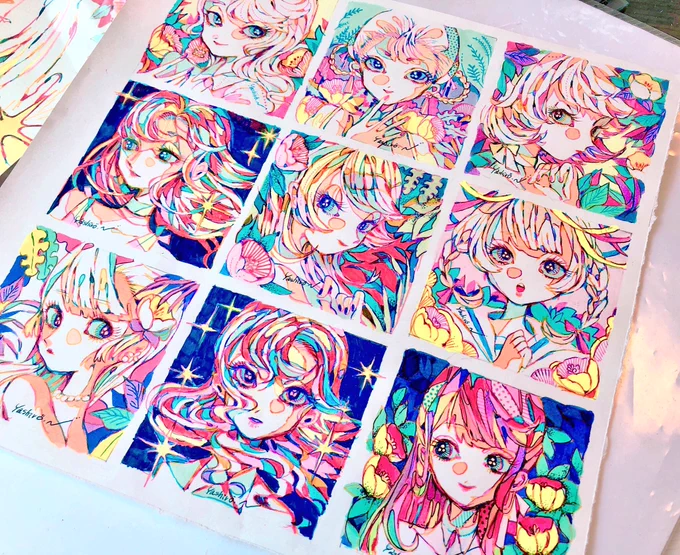 #これが私の代表作 

お気に入りの絵たちです～ 
