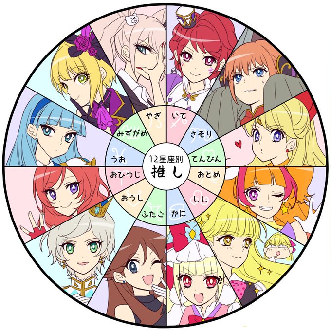 12星座別推しのtwitterイラスト検索結果 古い順