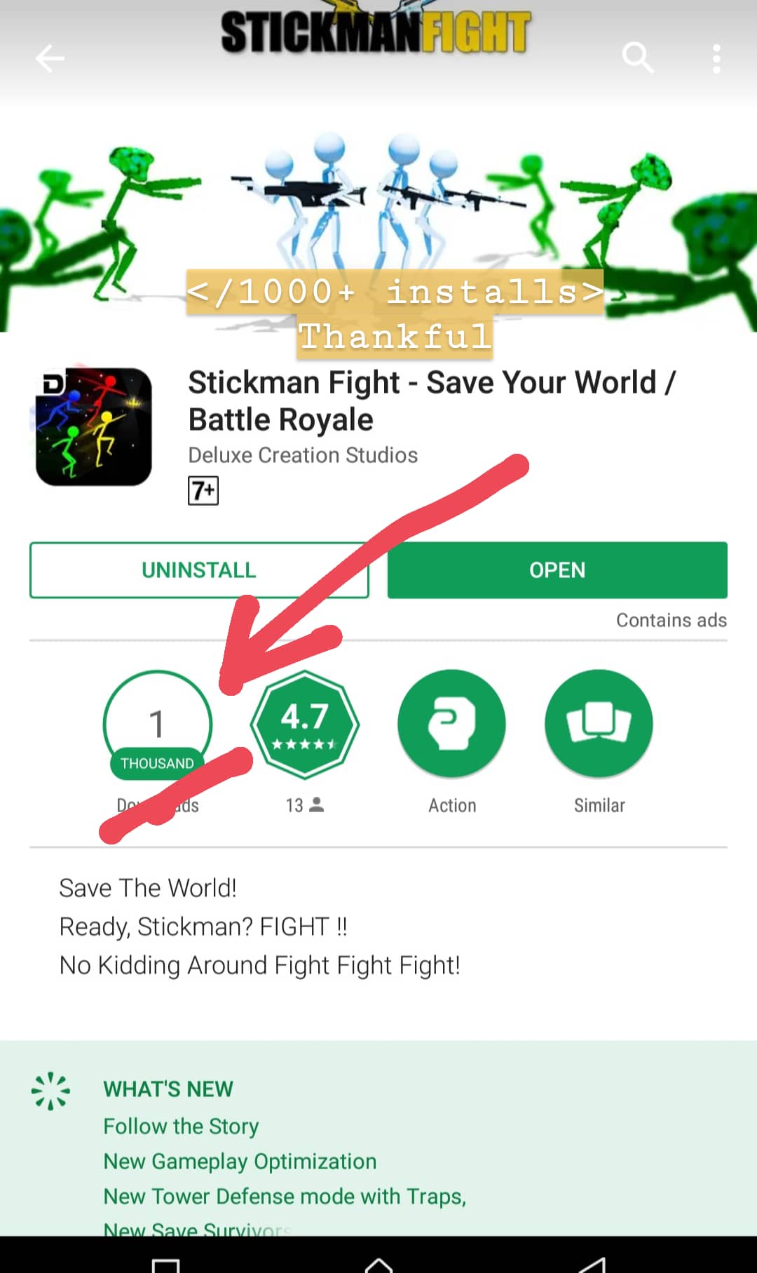 Stickman Fighting Deluxe - Download