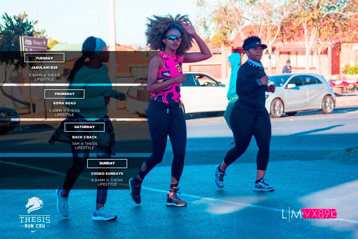 Mammule's tweet image. If at first you don’t succeed, fix your ponytail and try again_______

#goodvibesonly
#thesisruncru
#runpartyrepeat
#crulove 
#slyza
#werunsoweto
#runningculture
#runasone
#redbull
#nikerunning
#fullservesa
#womensmonth