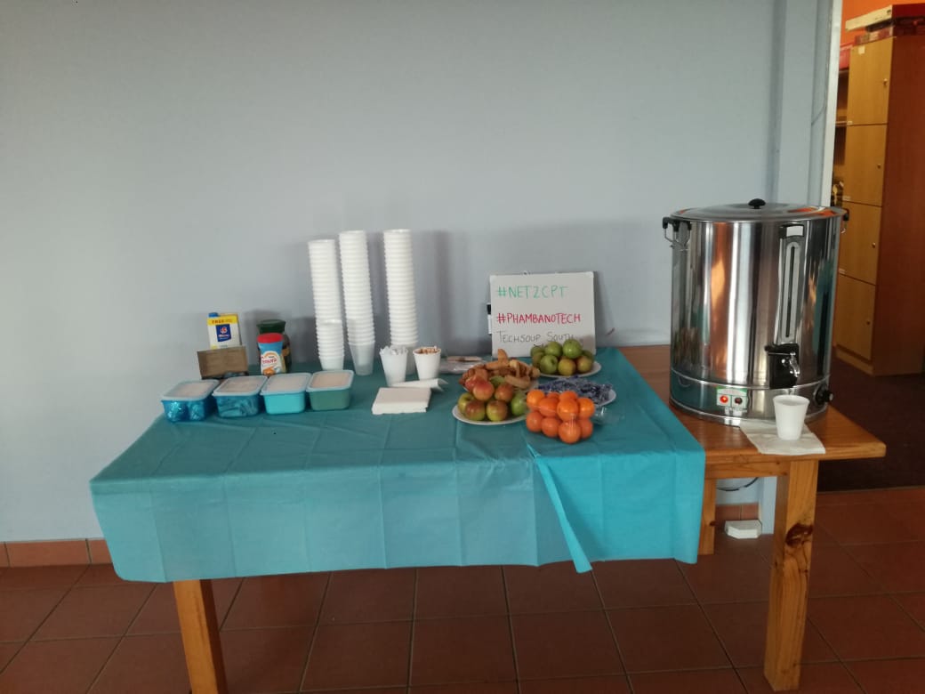TechSoupSAfrica's tweet photo. Our July Netsquared Workshop, Gifts in Kind Fundraising, with guest speaker Carol Bruton has begun! #Net2CPT #PhambanoTech https://t.co/kX4h68GxNQ