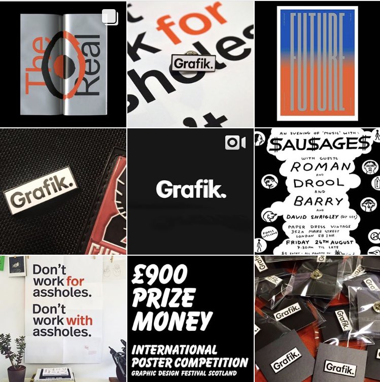 We are now on Instagram — instagram.com/grafik.media