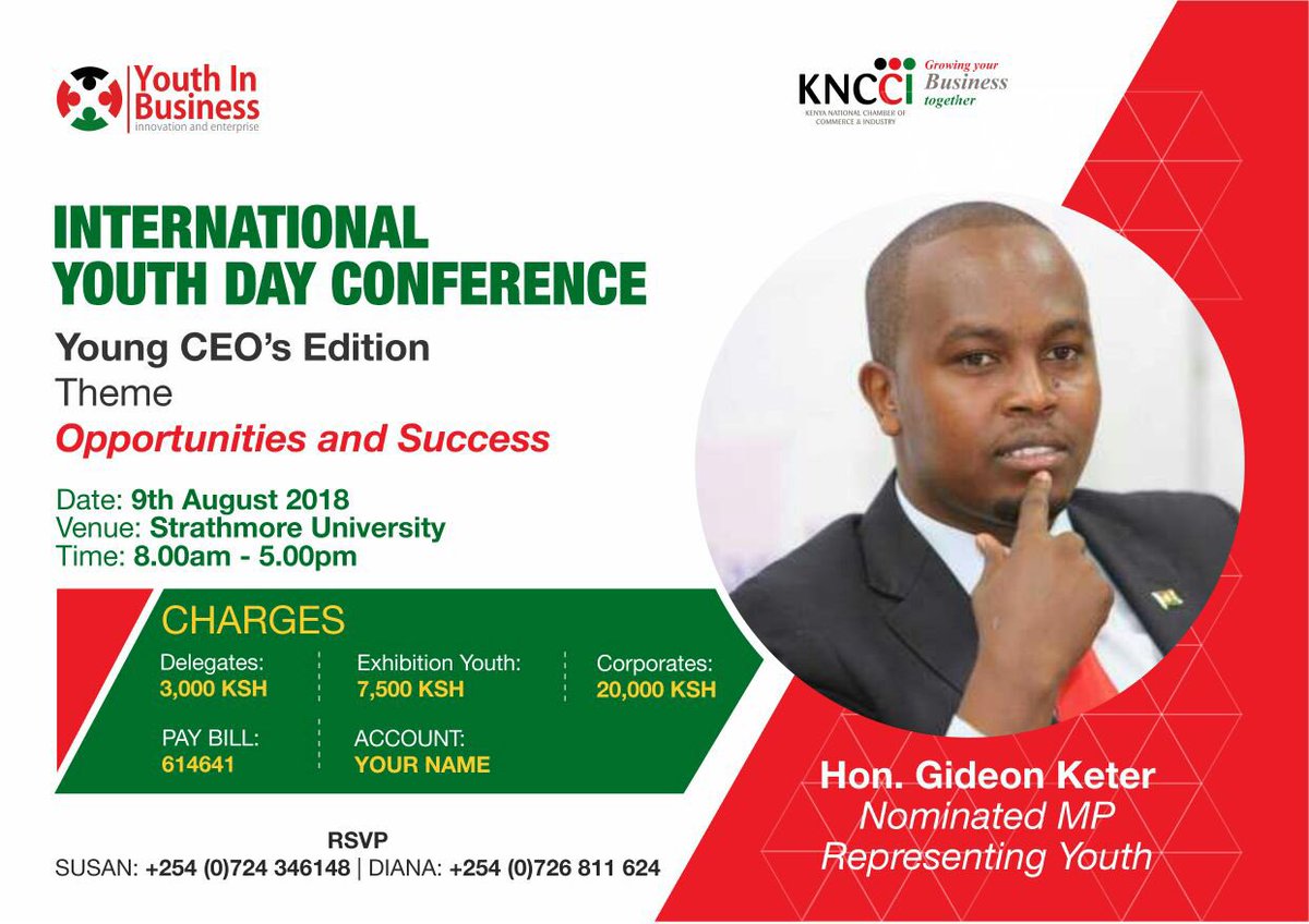 YIBKenya's tweet photo. Some of the speakers during #internationalyouthday conference at Strathmore university https://t.co/7fjNqRRnjL