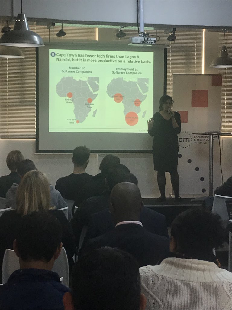 LinumLabs's tweet image. “Promoting an environment where creativity, collaboration, entrepreneurship and technology can thrive”.

We’re at the Cape Town #AfricasTechHub feedback talk with some incredible individuals and organizations working in the space. 

@Wesgro @Cape_IT @AllanGrayOrbis