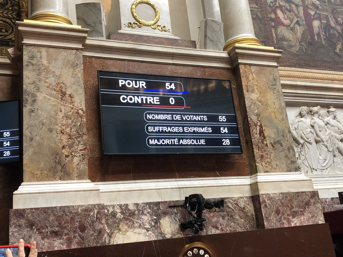 VLacroute's tweet photo. #DirectAN Hier avec mes collègues @lesRepublicains, vote de la #loi, à l’unanimité, permettant aux #policesMunicipales de porter caméras mobiles et aux #sapeurspompiers et #agentspénitentiaires d’expérimenter ce dispositif pendant 3 ans ! #securite #plusdejustice https://t.co/gTQd65cKXV