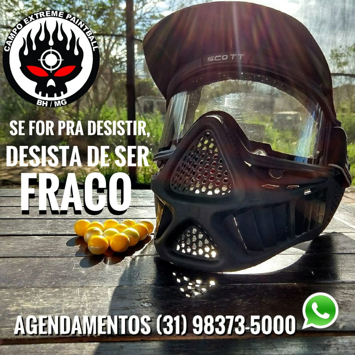 Paintball na veia.