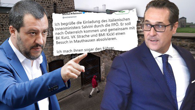 Geschmackloser Vorschlag: Grün-Politiker Michel Reimon will in Mauthausen den „Führer“ machen
krone.at/1747782