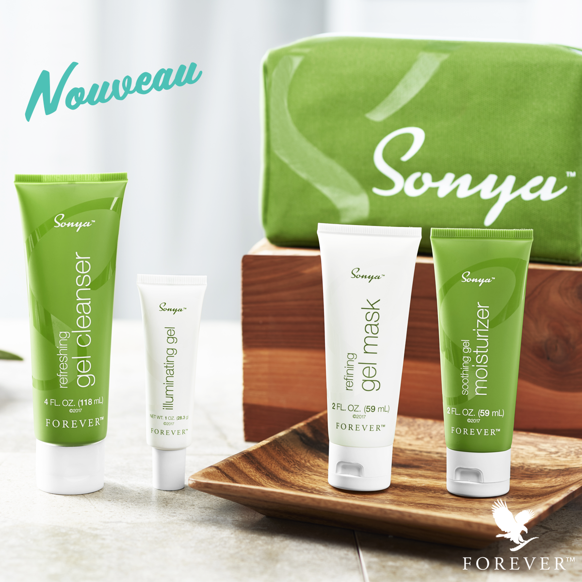 ForeverFranceHQ's tweet photo. #NOUVEAU La nouvelle gamme Sonya™ est disponible en France ! 
Une gamme conçue sur mesure pour les peaux mixtes à découvrir sans hésiter auprès de votre #EntrepreneurForever habituel !
.
Plus d'informations : https://t.co/DsMean9QM6 https://t.co/2lO8AyFDHS