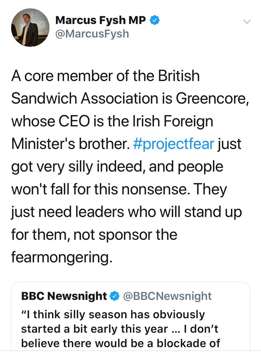 What a perfect rancid cherry on top of this shit parfait. Performed badly on Newsnight? Make it all better with a bit of conspiracy theory.