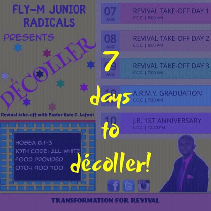 flym_jr's tweet photo. Start The Clock.

#Décoller2018
#RevivalTakeOff
#Graduation001
#1stAnniversary
#BlessedJuniorRadicals
#GodsProperty 
#TouchNot https://t.co/8wA6PGZqeU