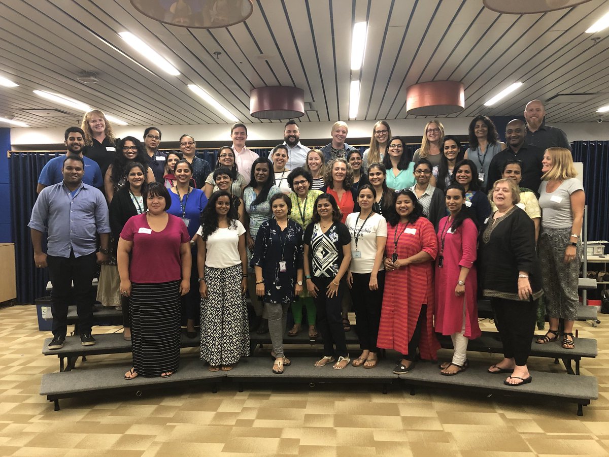 ASBIndia's tweet photo. @ASBIndia New Teacher Orientation is complete! Great learning, sharing and questioning as we start the #schoolyear 2018-19! #ASBIndia #RemarkableEducators #DreamsPursued #WhatSchoolShouldBe @c_alan_johnson @fionacrossthec @mariofishery @joshb1020 https://t.co/2H5idIhjfF