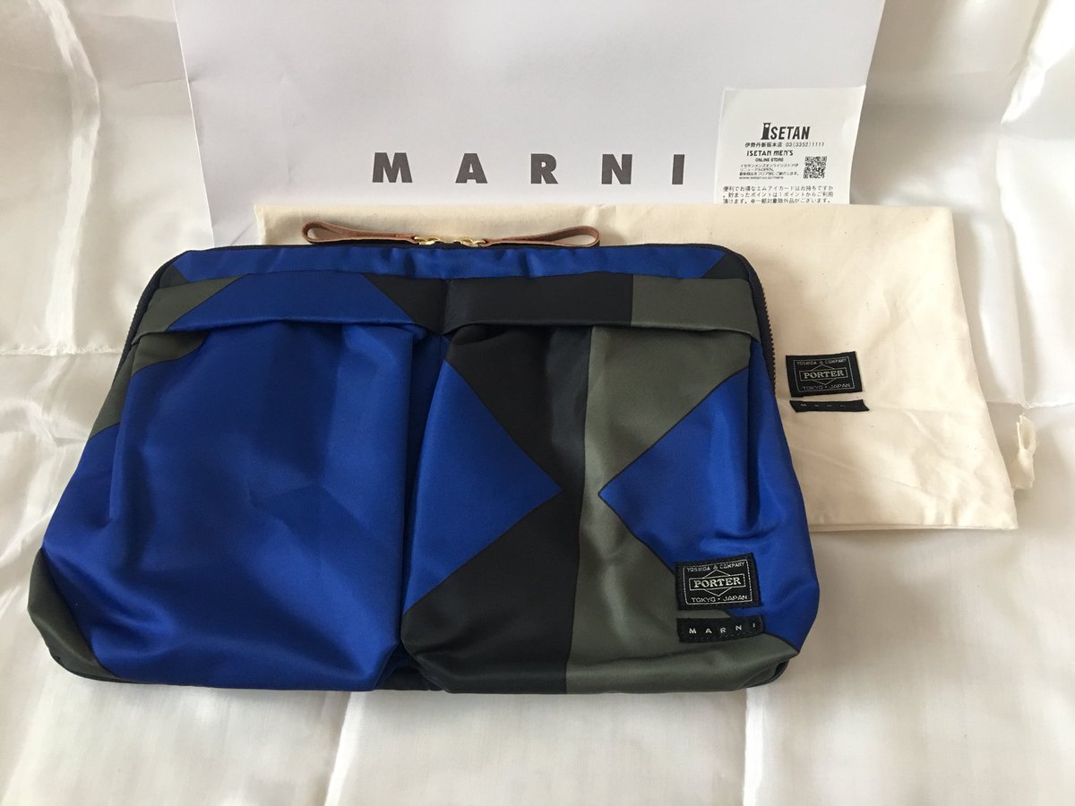 【新品】MARNI × PORTER クラッチバック