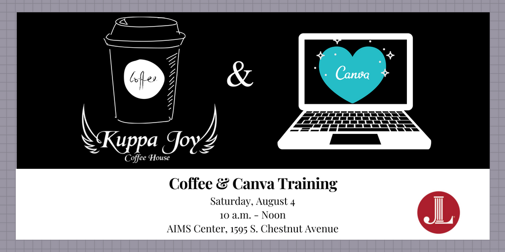 JLFresno's tweet photo. Part of the Junior League mission is to "develop the potential of women." Our next training - graphic design using Canva - is open to potential new members. Come see what League membership has to offer! Register here: https://t.co/NpZiTqVpPE https://t.co/NK59V1wpgd