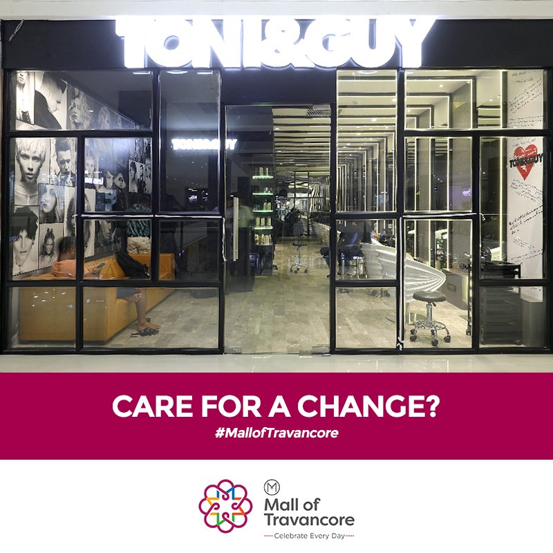 Mall Of Travancore Toni Guy Is Known For Their Dazzling Makeovers A New Haircut A Dash Of Colour And Blow Dried To Perfection Find Their Hair Experts At The
