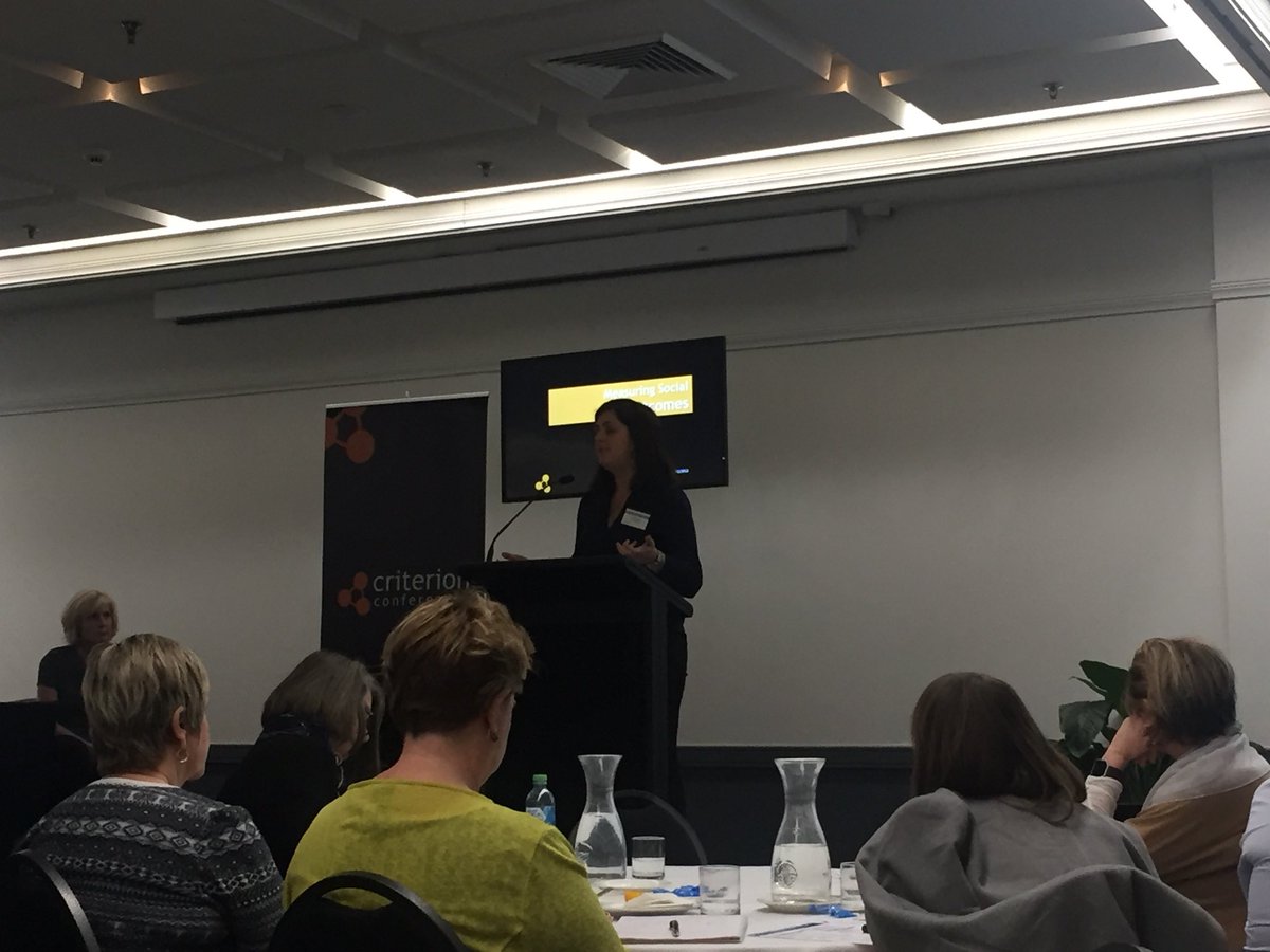 Talking our C&amp;T language. Building a culture of questioning. Multiple touchpoints for impact measurement for building readiness. Usefulness of the data at the forefront. INVOKE CURIOSITY.
<a href="/MissionAust/">Mission Australia</a> #SocialOutcomes18